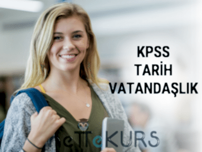 2025-2026 Online KPSS GYGK Kursu Tarih - Vatandaşlık Dersleri