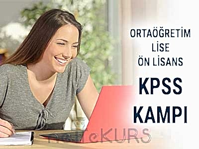 2025 - 2026 Online KPSS Ön Lisans-Ortaöğretim Kampı