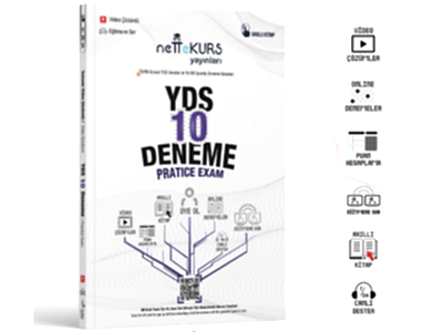 YDS Video Çözümlü Akıllı 10 Deneme